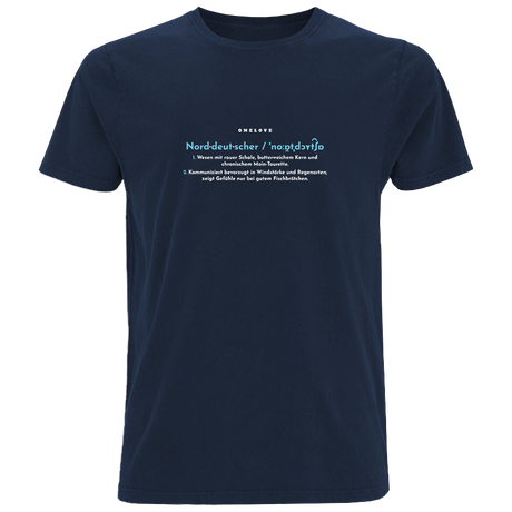 Definition eines Norddeutschen  - Herren Shirt | 100% Baumwolle