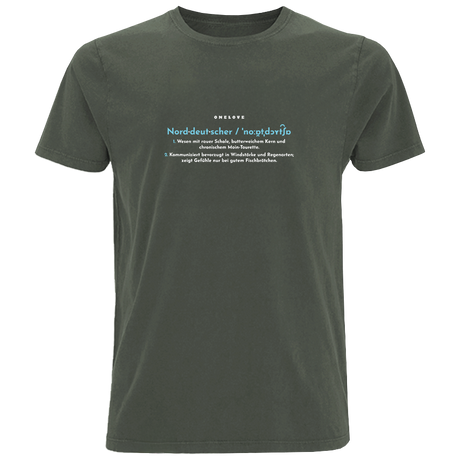 Definition eines Norddeutschen  - Herren Shirt | 100% Baumwolle