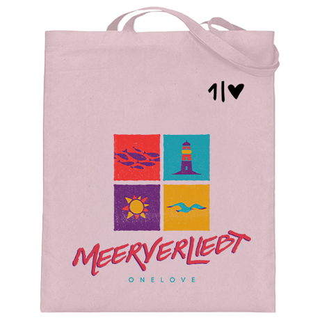 Meerverliebt  - Jutebeutel
