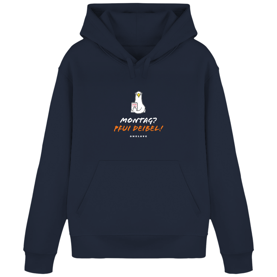 Montag? Pfui Deibel!  - Unisex Hoodie | 100% Baumwolle | Spruch Kollektion