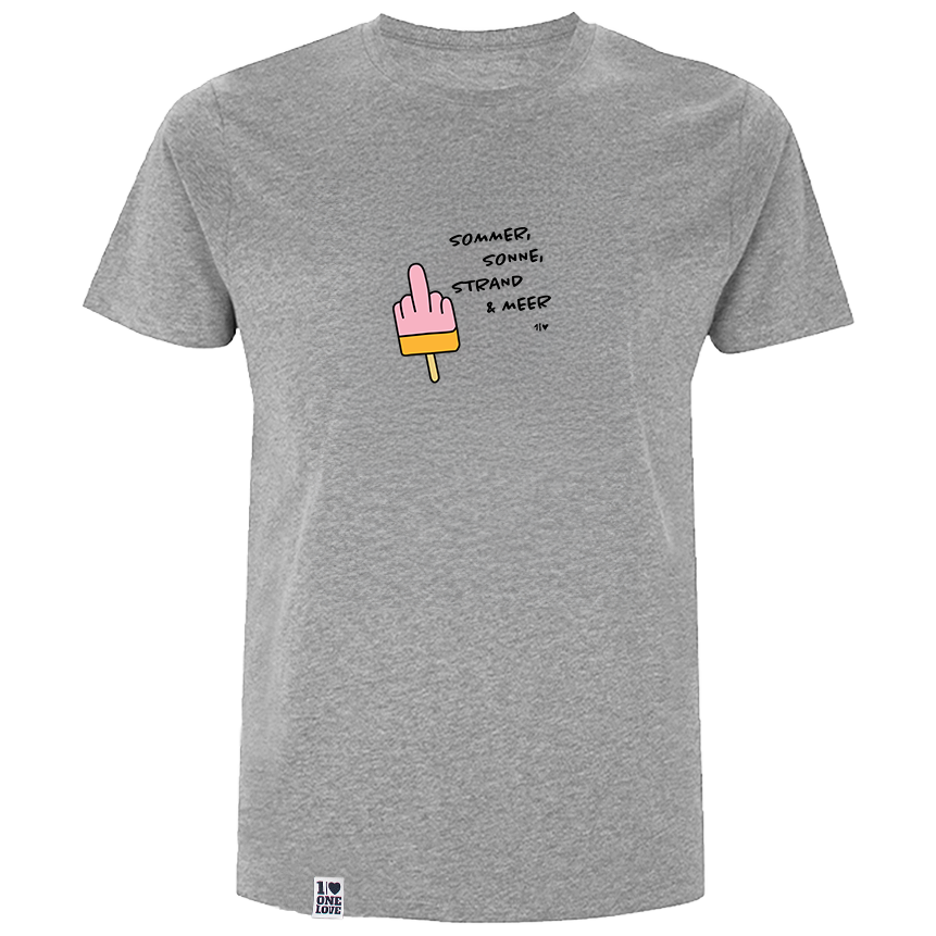 Sommer, Sonne, Strand & Meer  - Herren Shirt | 100% Bio-Baumwolle