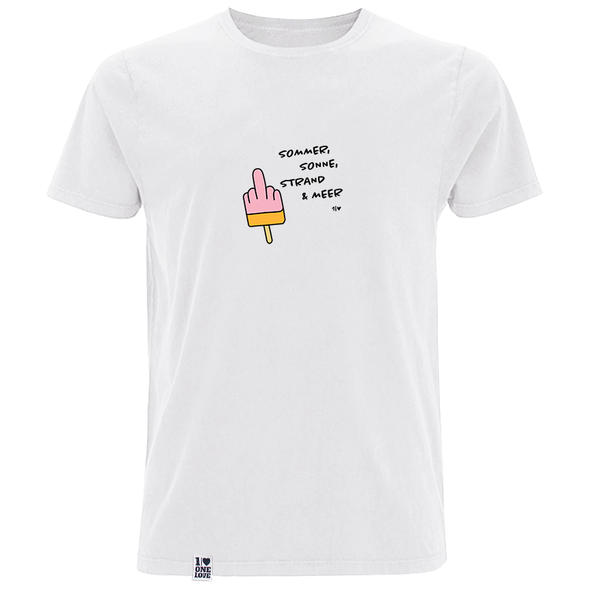 Sommer, Sonne, Strand & Meer  - Herren Shirt | 100% Bio-Baumwolle