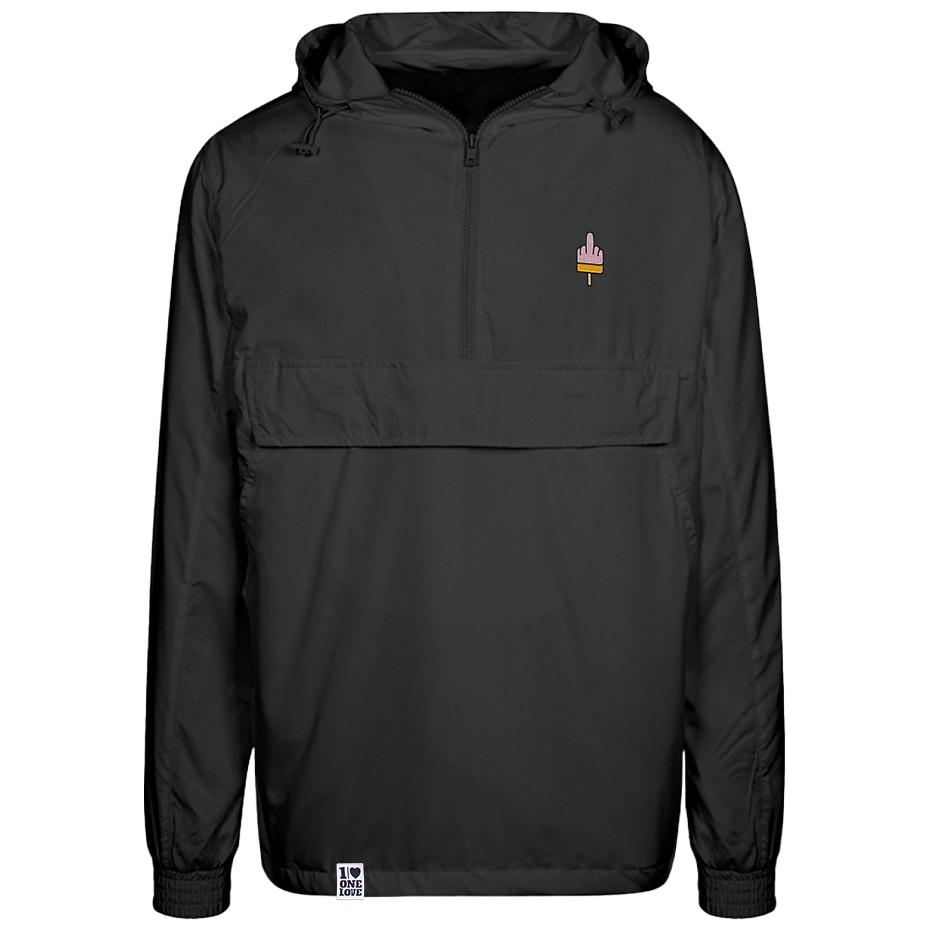 Mittelfinger-Eis  - Windbreaker | Edler Stick