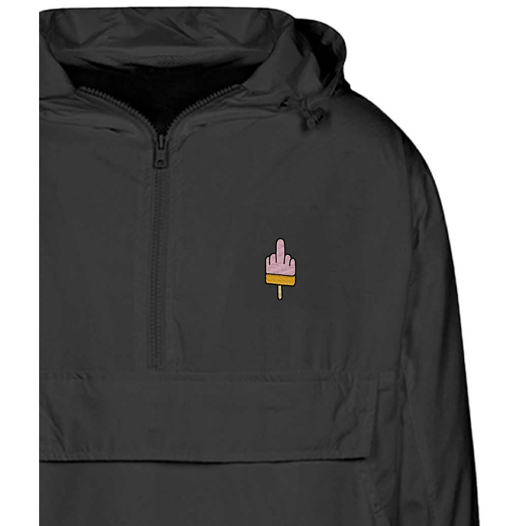 Mittelfinger-Eis  - Windbreaker | Edler Stick