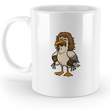 Möwe Wolle  Keramik Tasse