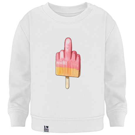 Mittelfinger Eis  - Sweater BABY