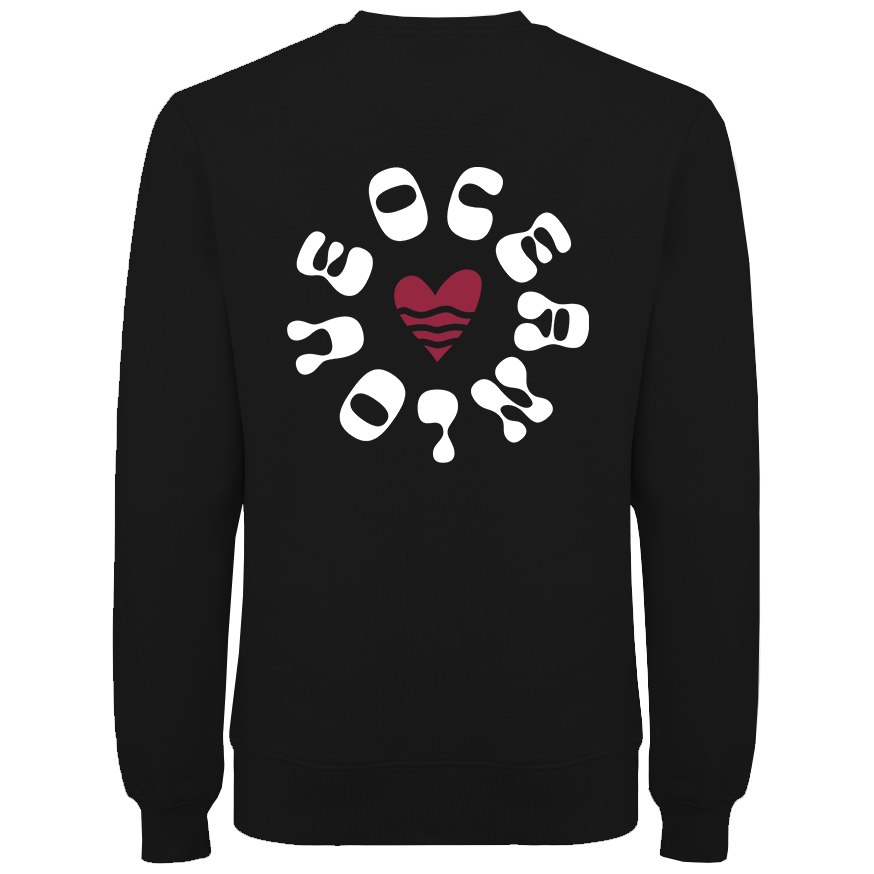 Oceanlove: Maritimer Sweater mit Herz