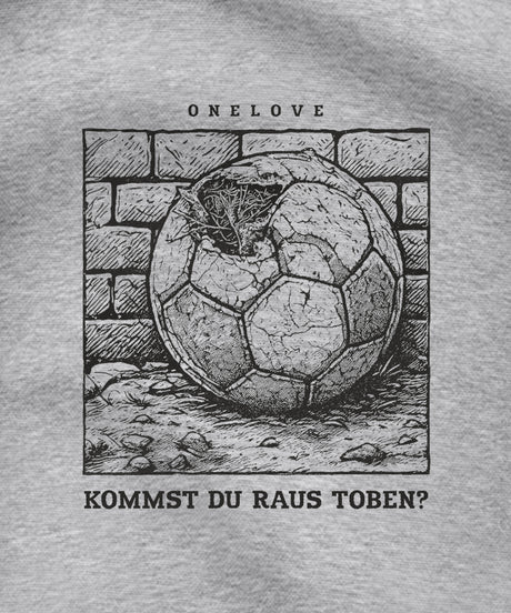 Kommst du raus toben?  - Unisex Premium Hoodie | Bio-Baumwolle