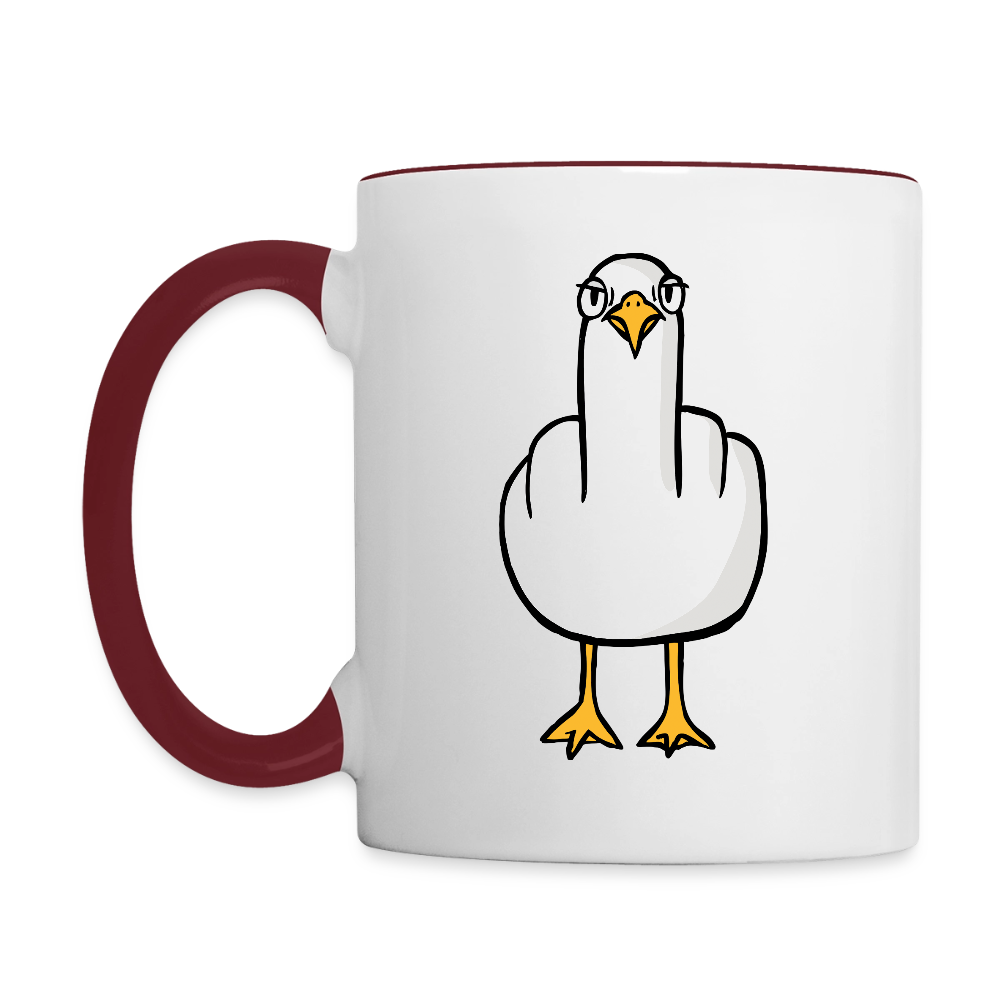White/Red-brown / One size