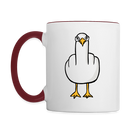 F**k You Möwe - Tasse zweifarbig