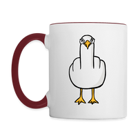 F**k You Möwe - Tasse zweifarbig