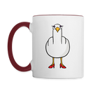 F**k You Möwenlady - Tasse zweifarbig