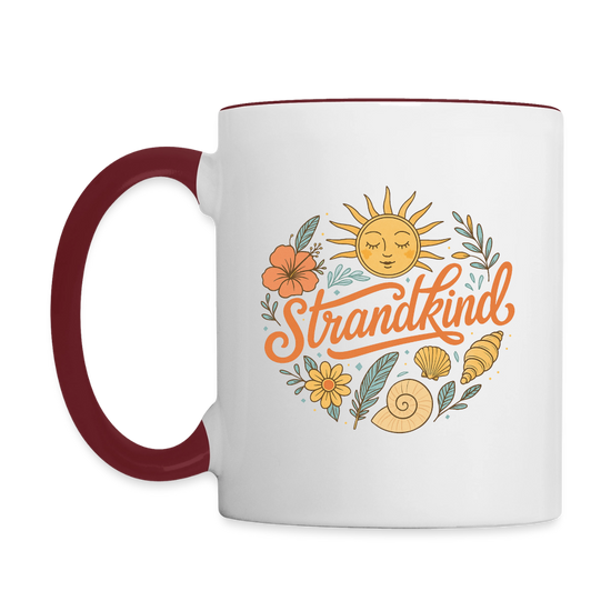 Strandkind - Tasse zweifarbig