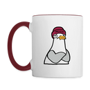 Moin Möwe - Tasse zweifarbig