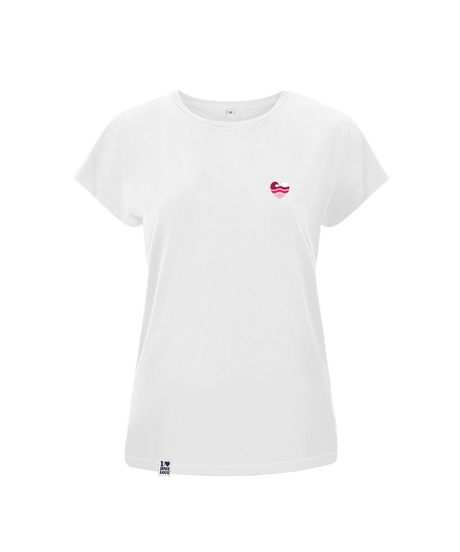 Wellenherz  - Damen Shirt