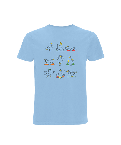 Yoga Möwen  - Herren Shirt